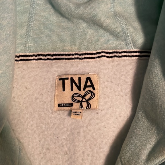 This sweater is a beautiful kind of light teal colour! - Picture 4 of 4